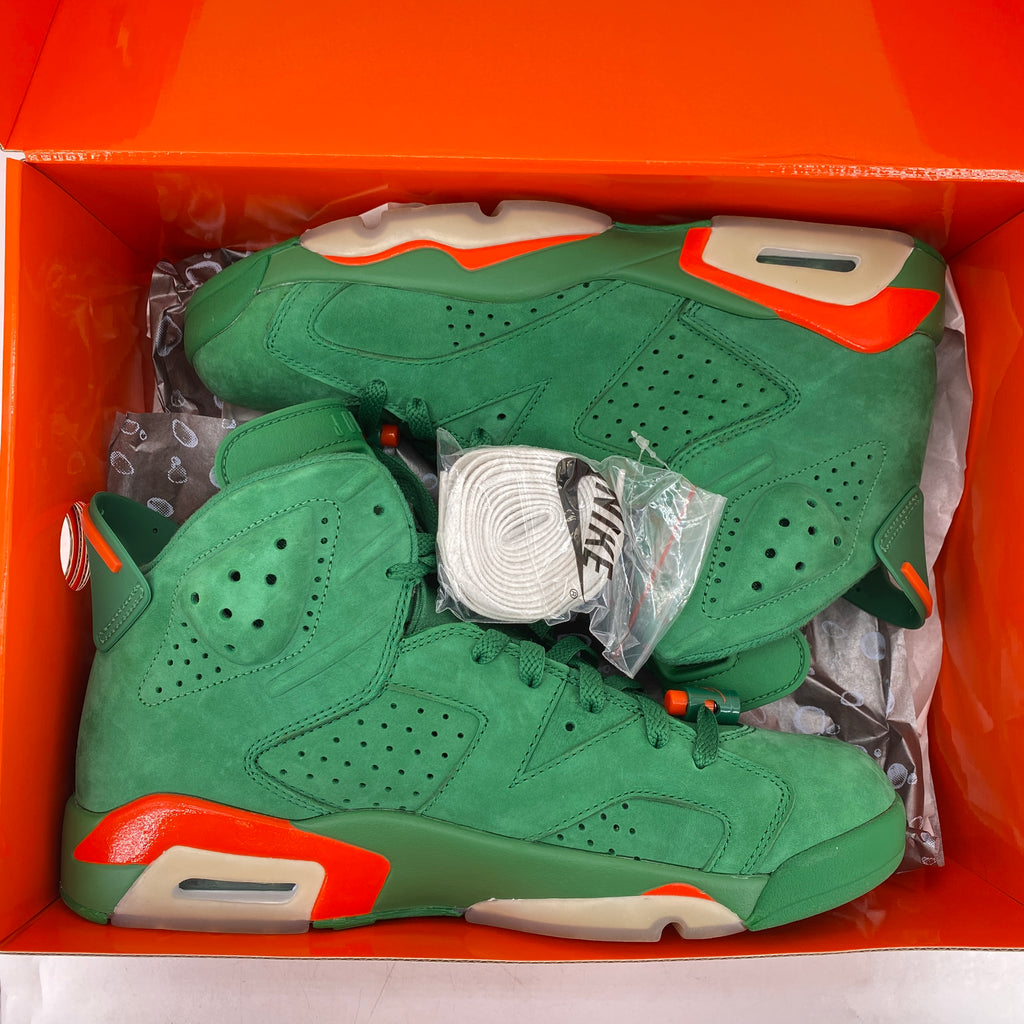 Air Jordan 6 Retro "Gatorade Green" 2017 New Size 9