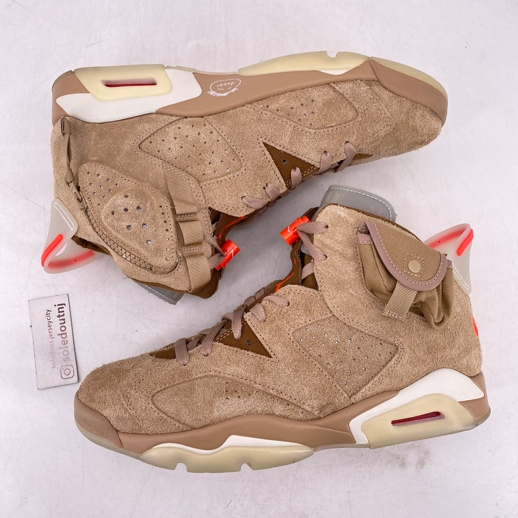 Air Jordan 6 Retro "British Khaki" 2021 Used Size 10.5