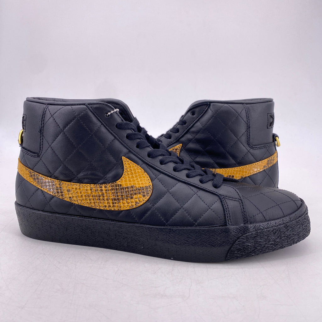 Nike SB Zoom Blazer Mid "Supreme Black" 2022 Used Size 11.5