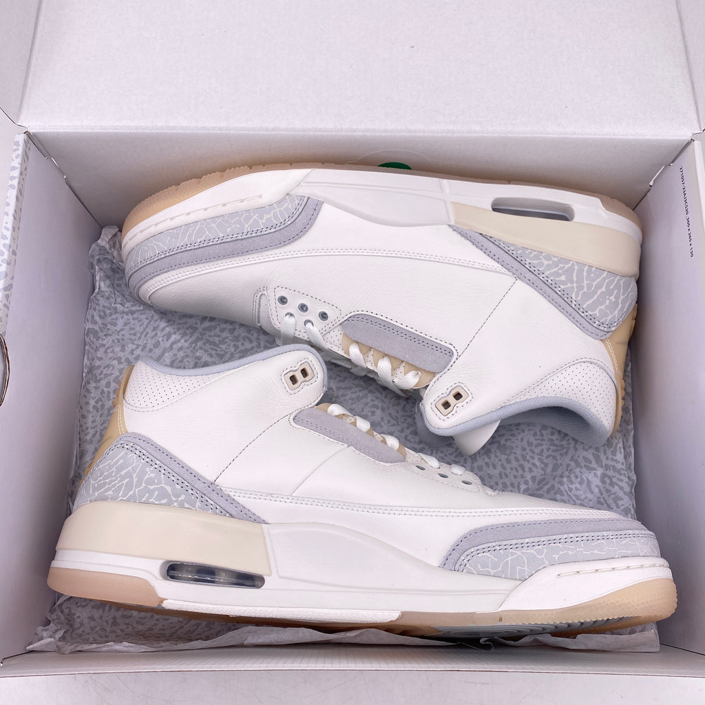 Air Jordan 3 Retro "Craft Ivory" 2024 New Size 13