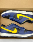 Nike Dunk Low "Vintage Michigan" 2023 Used Size 9.5