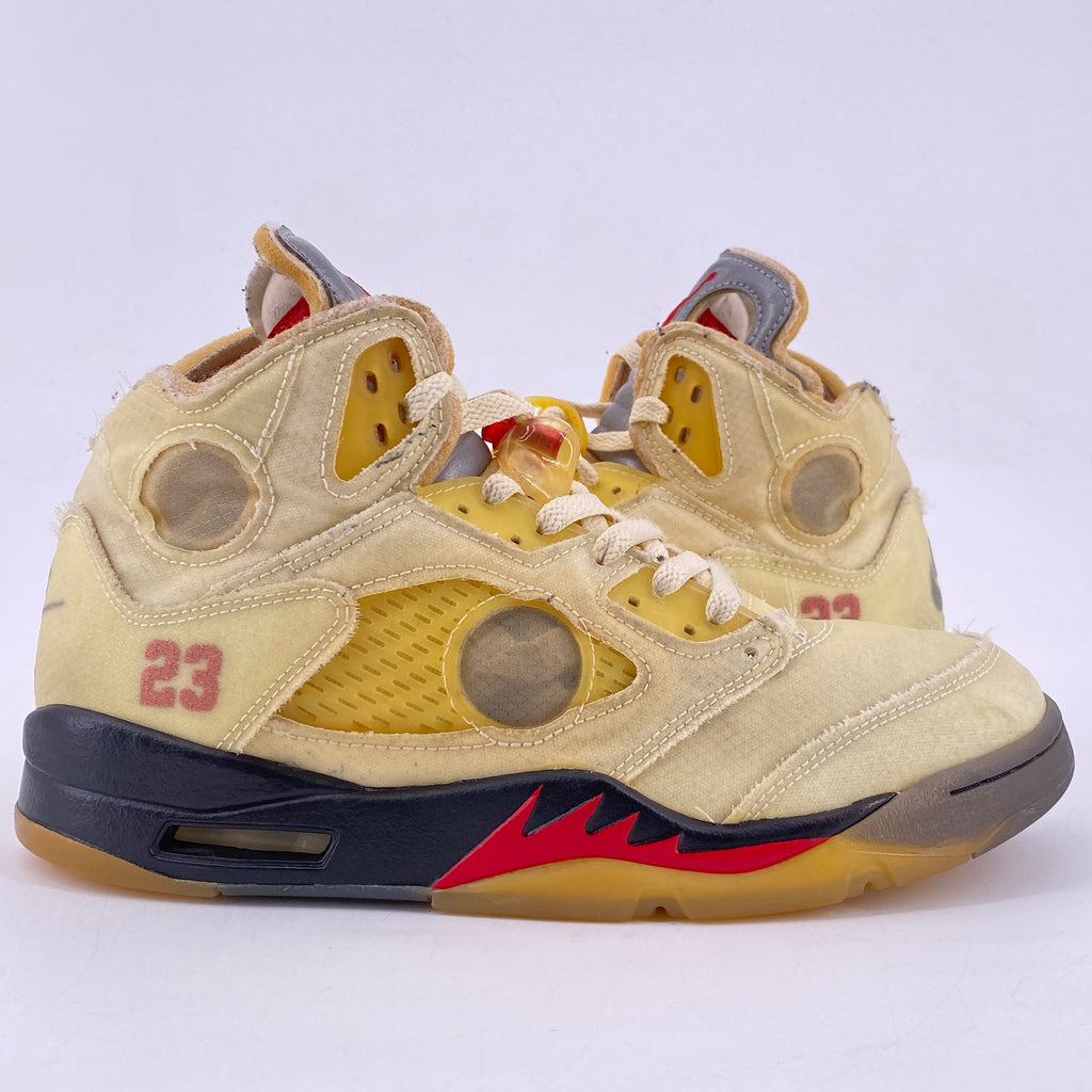 Air Jordan 5 Retro "Ow Sail" 2020 Used Size 9.5