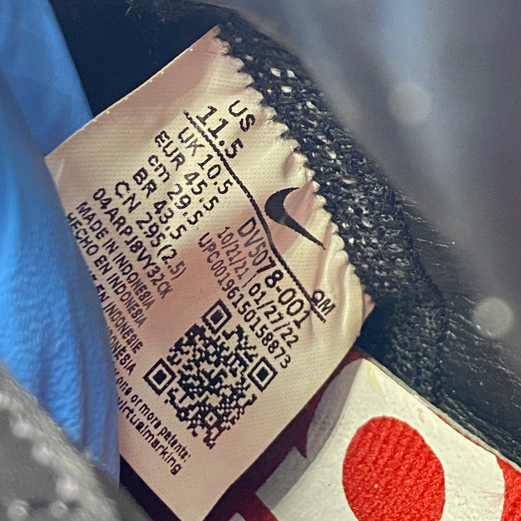 Nike SB Zoom Blazer Mid "Supreme Black" 2022 Used Size 11.5