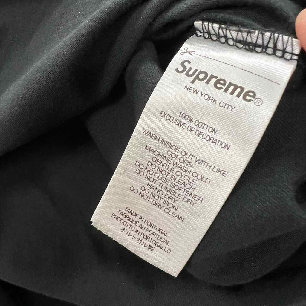 Supreme Long Sleeve "NUMBER (N)INE MICKEY" Black New Size XL