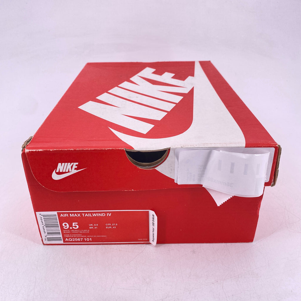 Nike Air Max Tailwind 4 "White Teal" 2019 Used Size 9.5