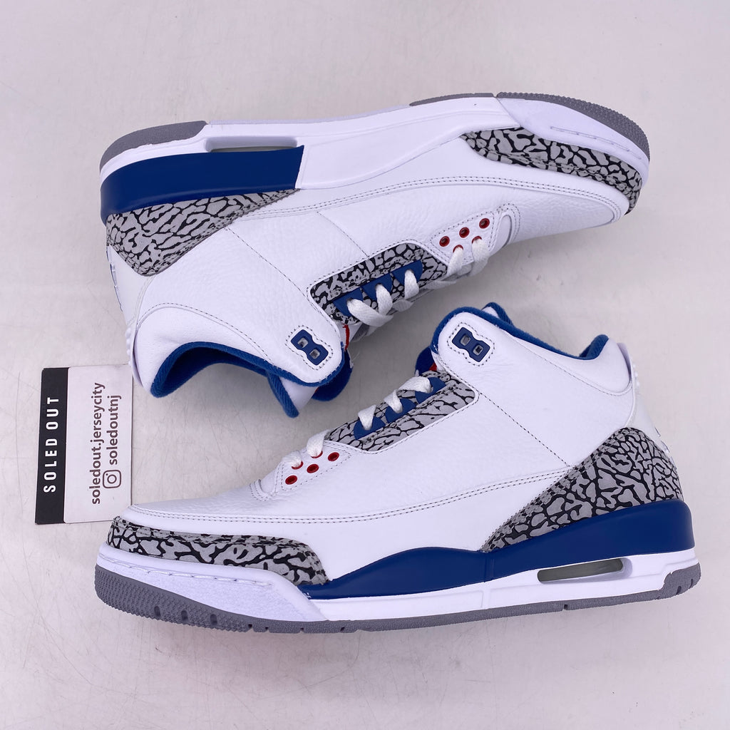 Air Jordan 3 Retro "True Blue" 2011 New Size 10