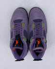 Air Jordan (W) 4 Retro "Canyon Purple" 2022 New Size 9.5W