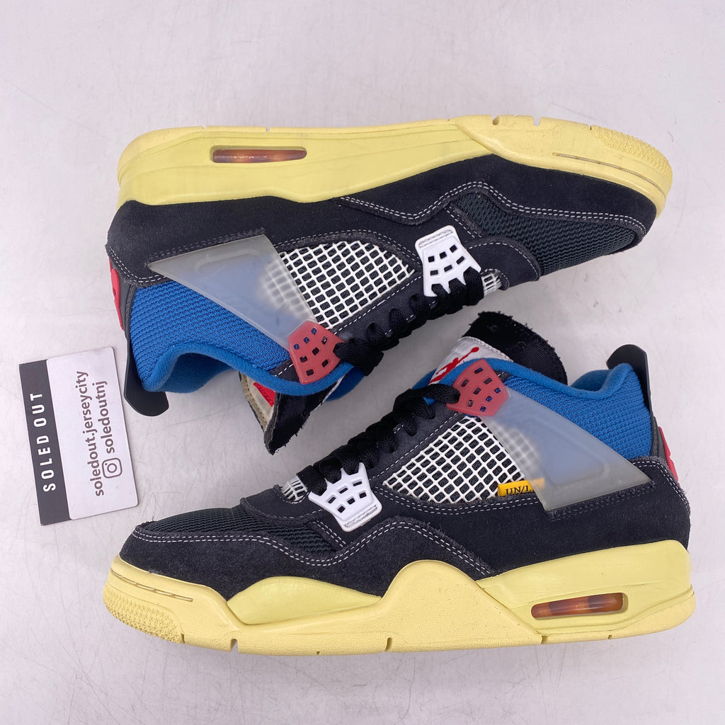 Air Jordan 4 Retro "Union Off Noir" 2020 Used Size 8