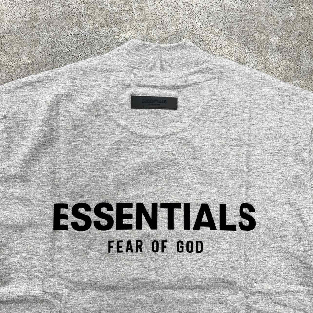 Fear of God T-Shirt "ESSENTIALS 2023" Dark Oatmeal New Size XS