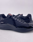 Prada America's Cup "Patent Black"  Used Size 10 Prada