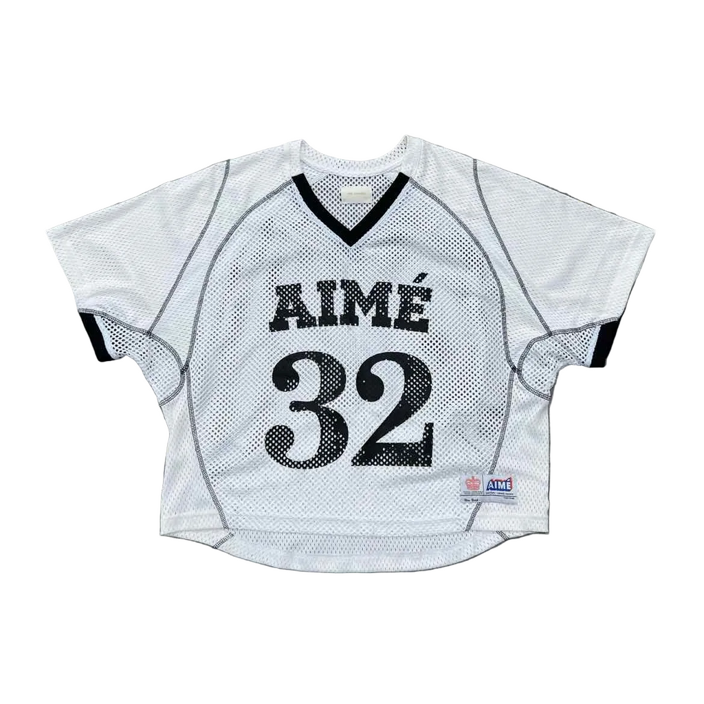 Aime Leon Dore Jersey "TEAM PRACTICE" White Used Size M