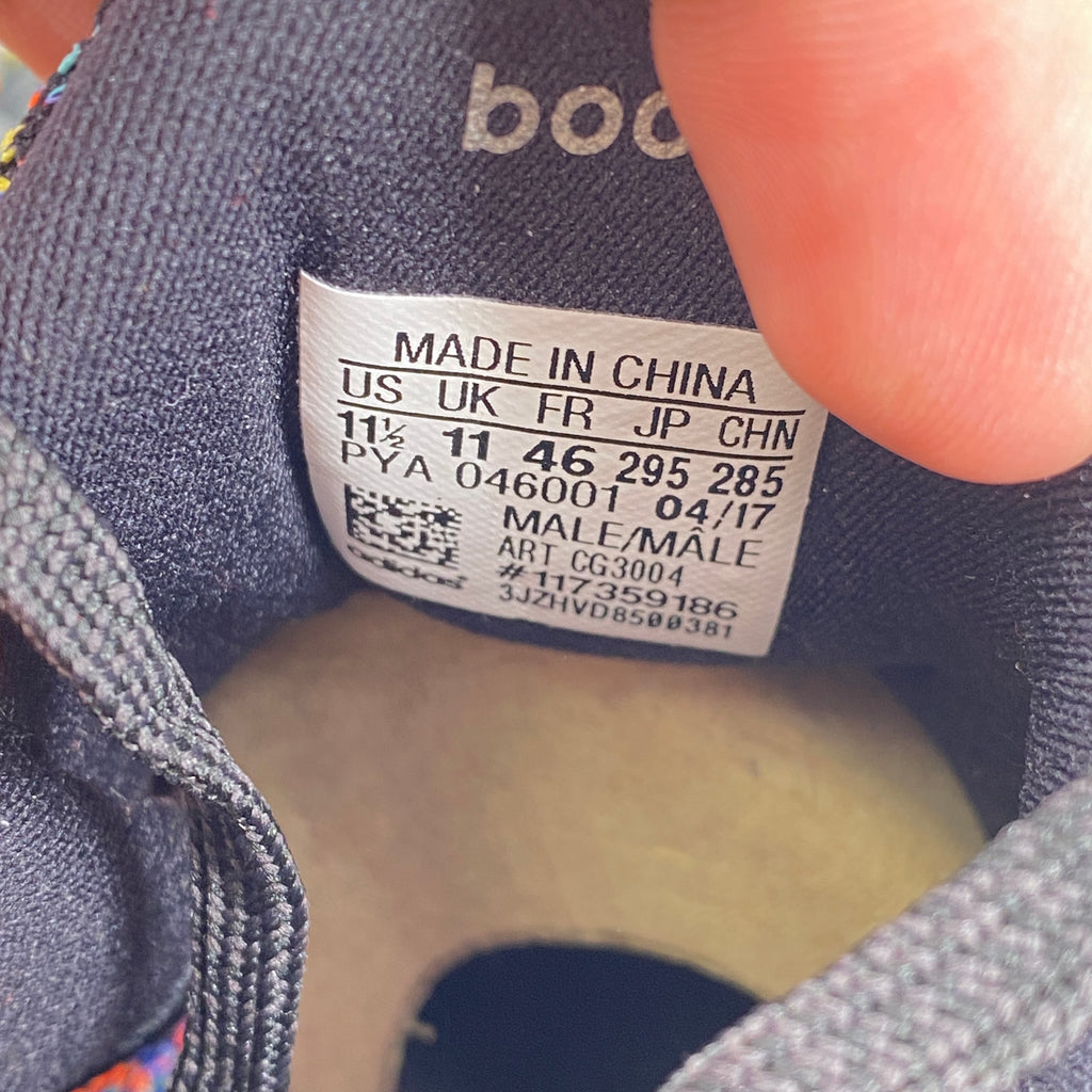 Adidas UltraBoost LTD "Multi-Color" 2017 Used Size 11.5