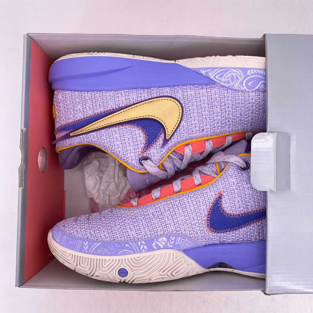 Nike Lebron 20 "Violet Frost" 2022 Used Size 9