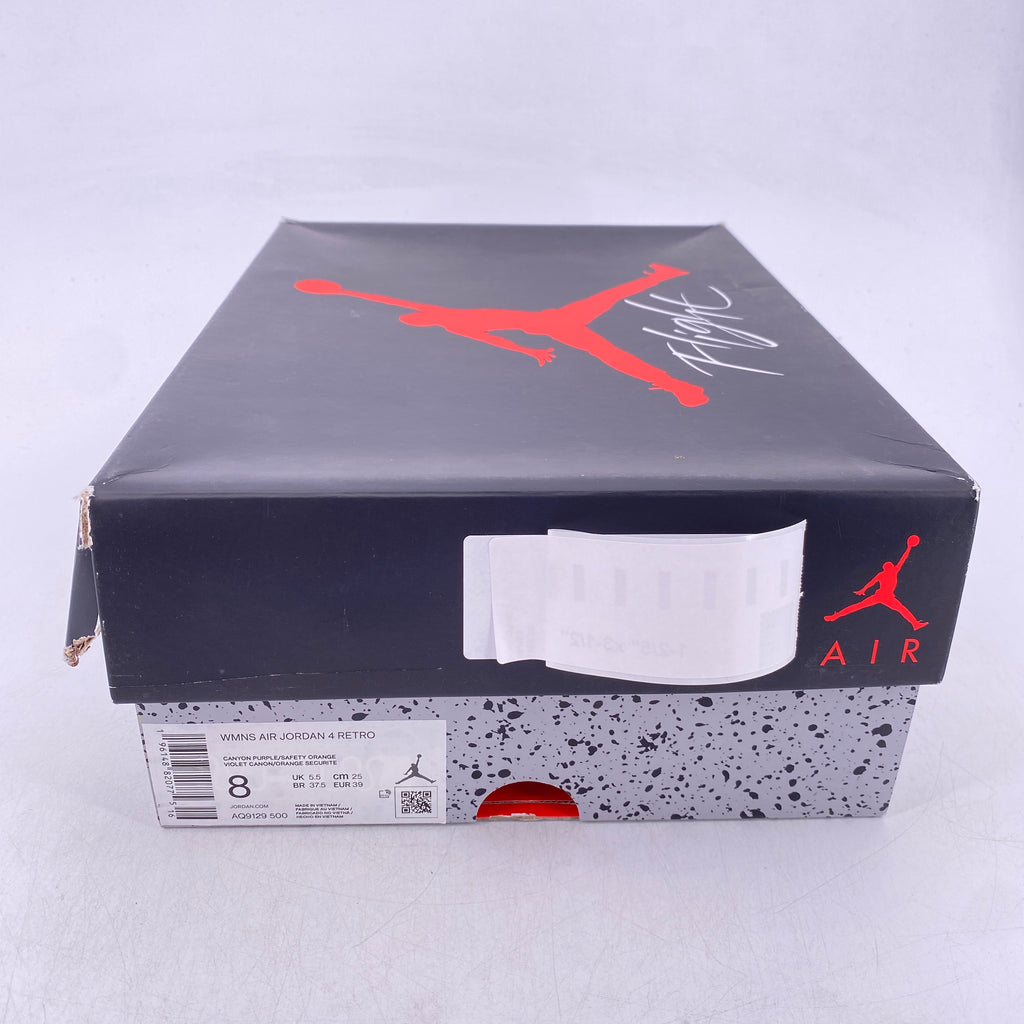 Air Jordan (W) 4 Retro "Canyon Purple" 2022 New Size 8W