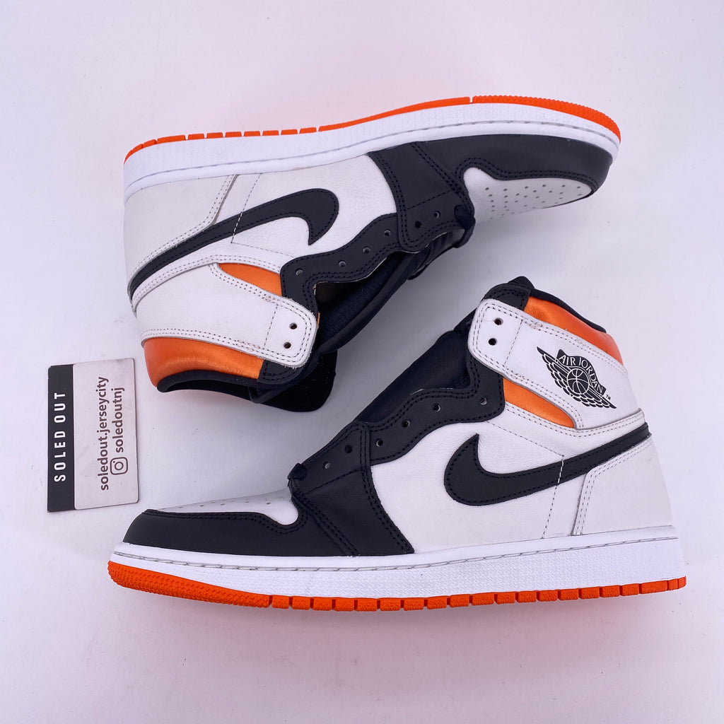 Air Jordan 1 Retro High OG "Electro Orange" 2021 New Size 9.5