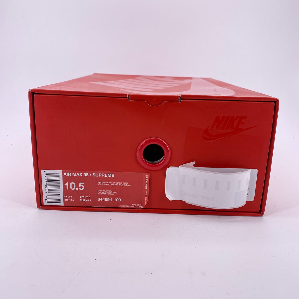 Nike Air Max 98 "Supreme Snakeskin" 2016 Used Size 10.5