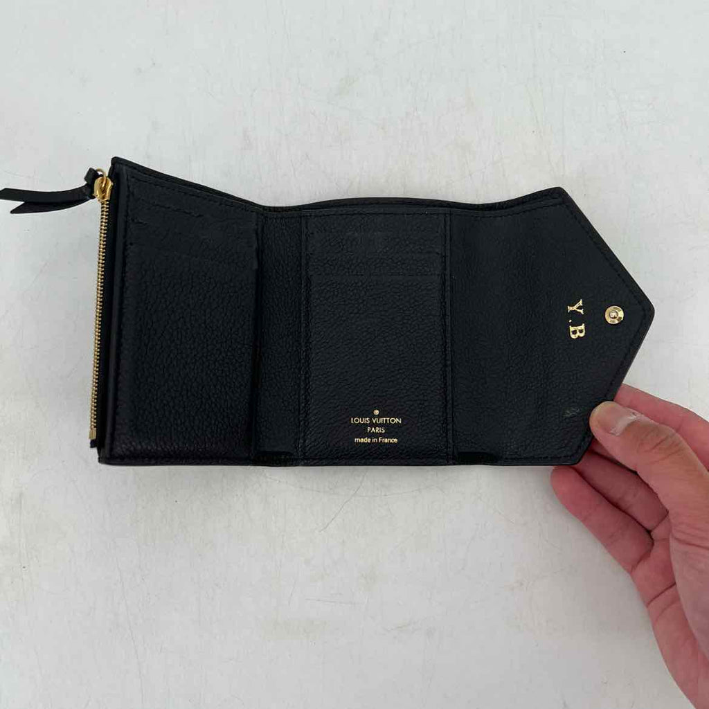 Louis Vuitton Wallet "EMPREINTE" Used Black