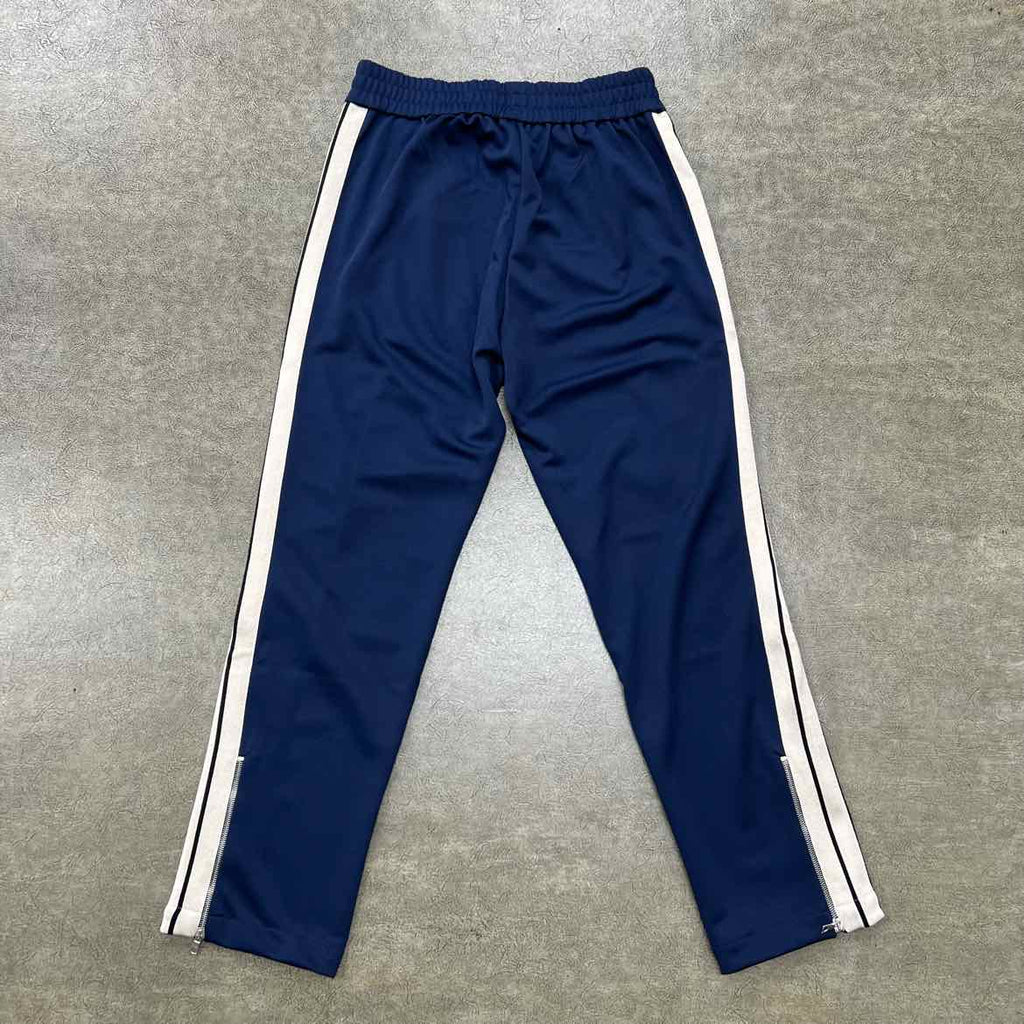 Palm Angels Track Pants "MONOGRAM" Navy New Size XL