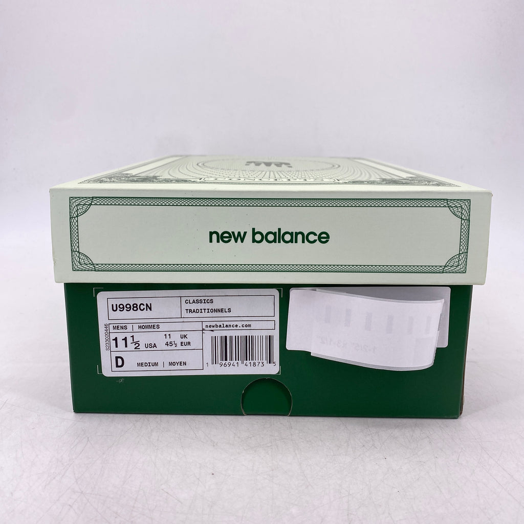 New Balance 998 "Concepts C-Note" 2023 Used Size 11.5