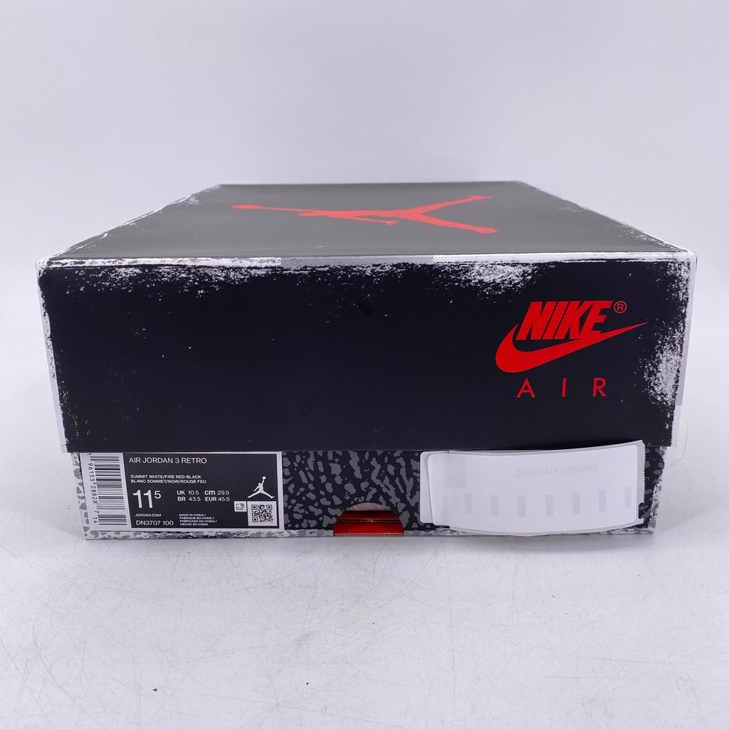 Air Jordan 3 Retro "White Cement Reimagined" 2023 New Size 11.5