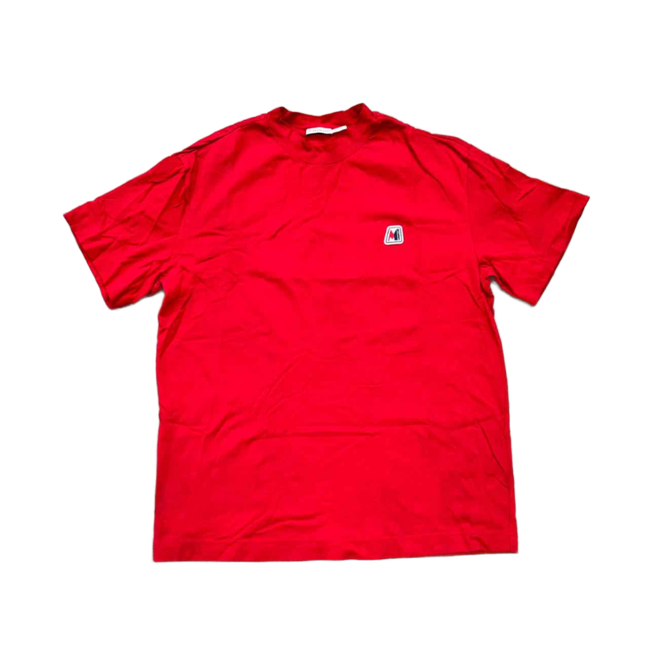 Moncler T-Shirt &quot;MAGLIA&quot; Red Used Size L