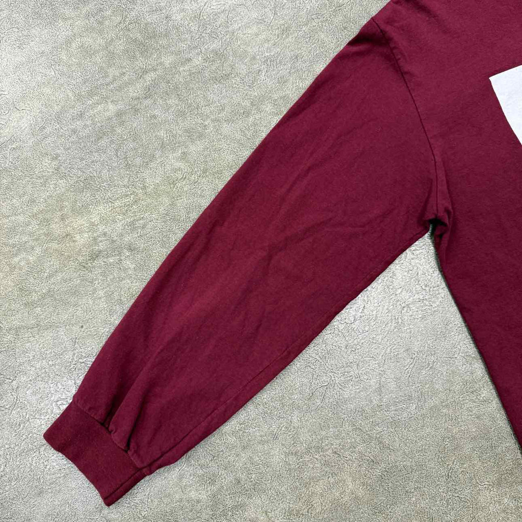 Supreme Long Sleeve "MIKE KELLY" Burgundy Used Size XL