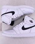 Air Jordan (GS) 1 Retro High OG "Ying Yang White" 2016 New Size 4Y