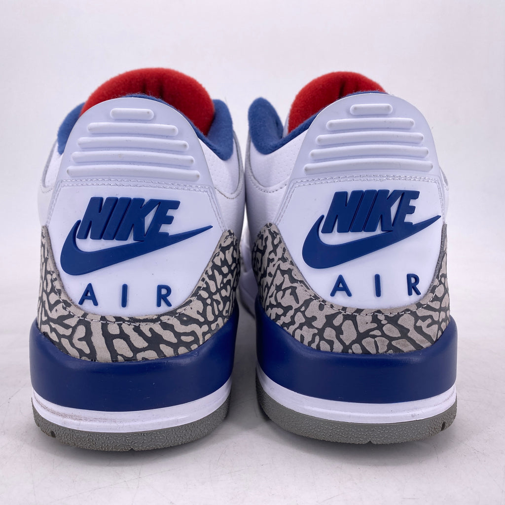 Air Jordan 3 Retro "True Blue" 2016 Used Size 12.5