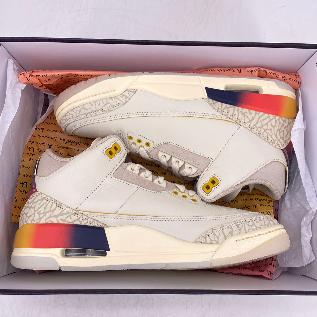 Air Jordan 3 Retro "Medellin Sunset" 2023 New Size 8.5