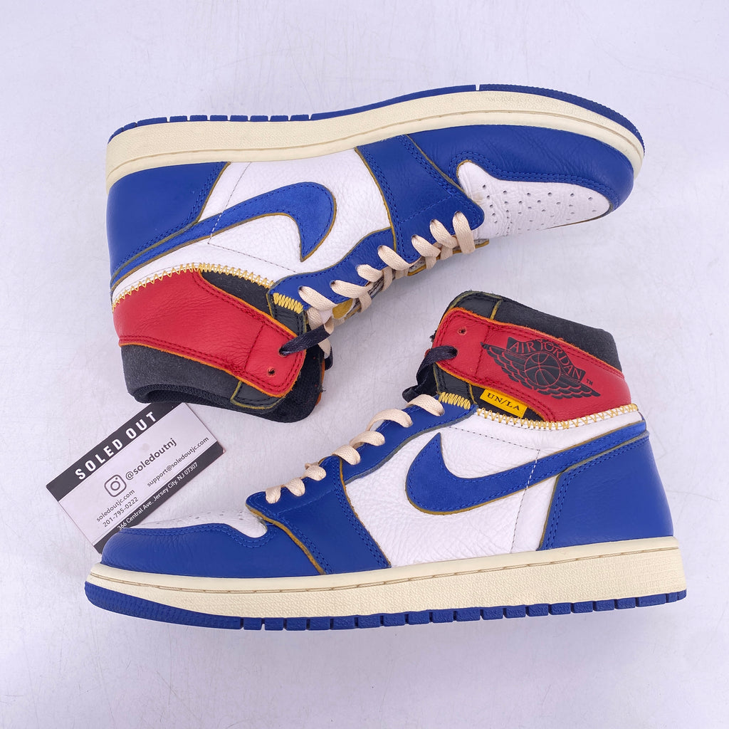 Air Jordan 1 Retro High OG "Union Storm Blue" 2018 Used Size 10