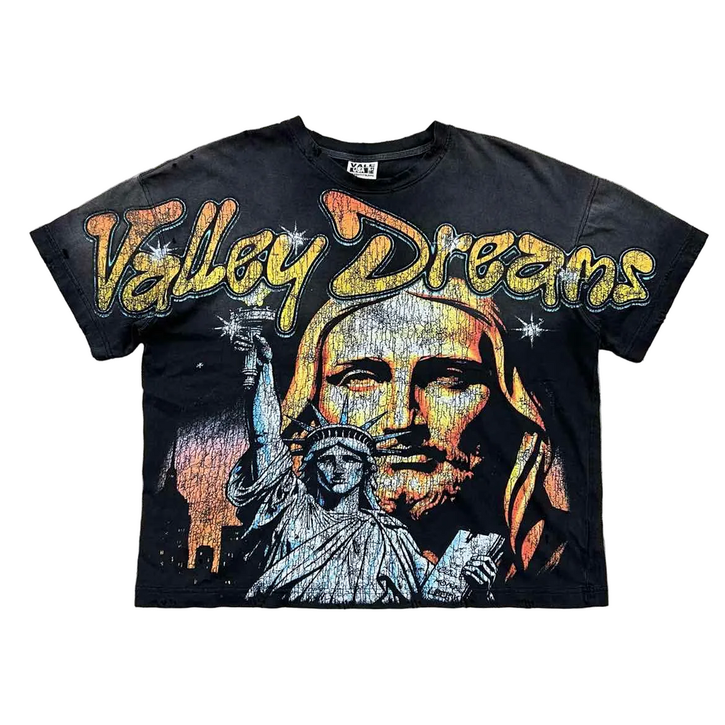 Vale T-Shirt "FOREVER GODS" Black Used Size S