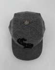 Chrome Hearts Snapback "CH WOOL" New Grey Size OS