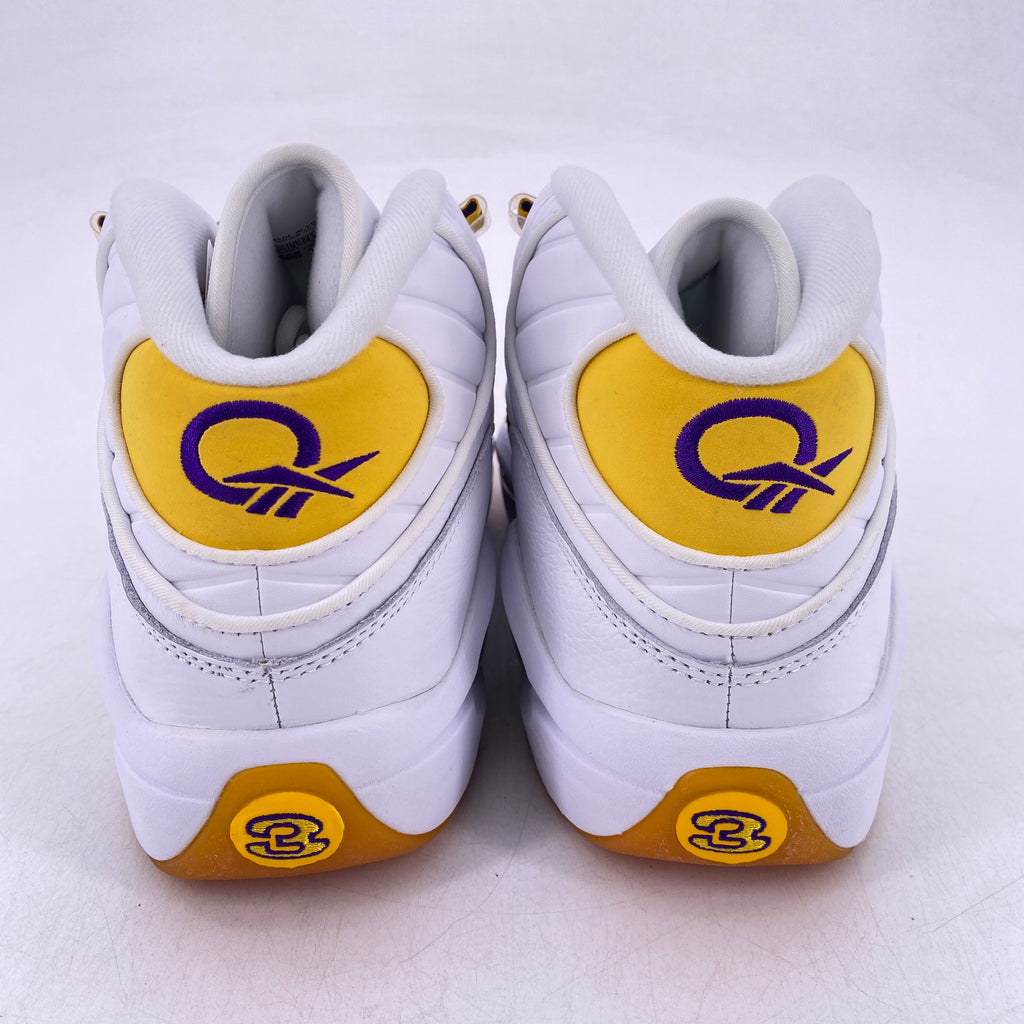 Reebok Question Mid "Yellow Toe" 2020 New Size 10.5