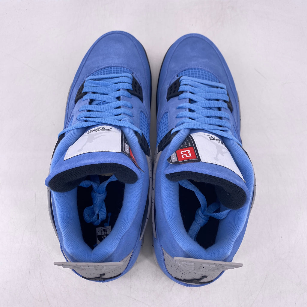 Air Jordan 4 Retro "University Blue" 2021 New Size 13