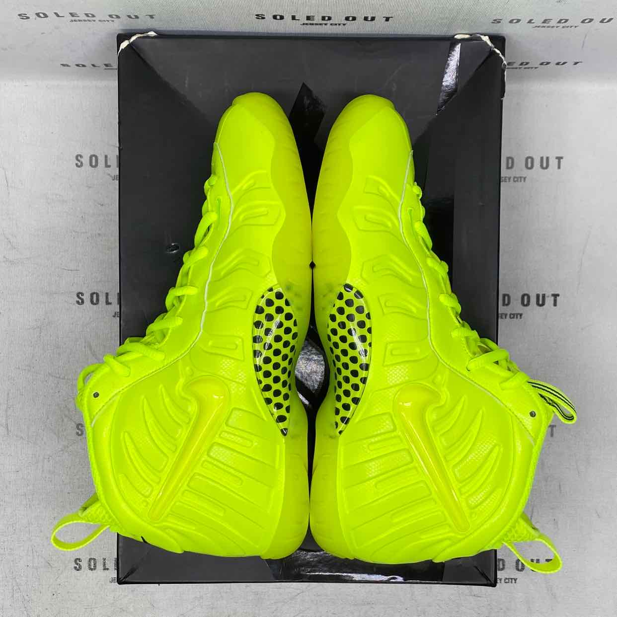 Nike Little Posite Pro outlet (Volt)