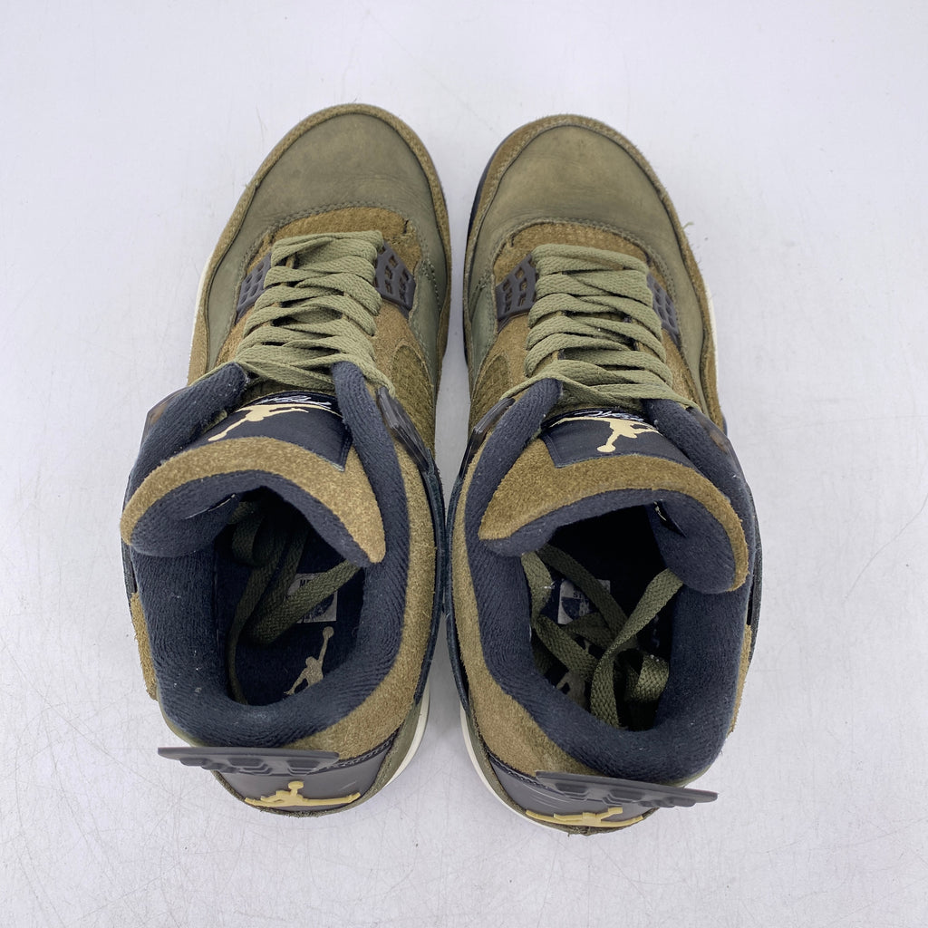 Air Jordan 4 Retro SE "Medium Olive" 2023 Used Size 8