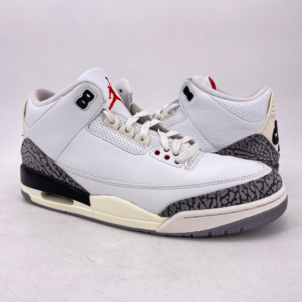 Air Jordan 3 Retro "White Cement Reimagined" 2023 Used Size 11.5