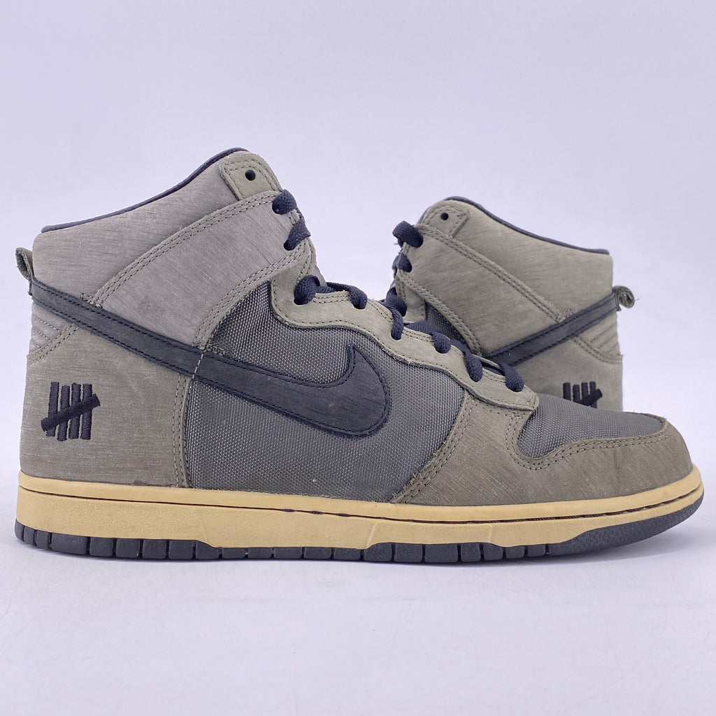Nike Dunk High "Undftd Ballistic Green" 2013 Used Size 8.5