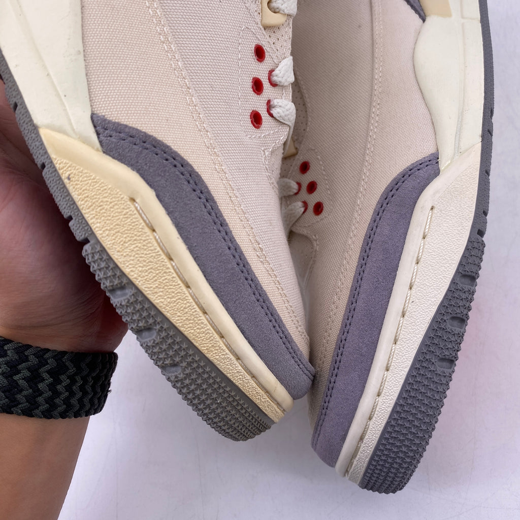 Air Jordan 3 Retro "Muslin" 2022 New Size 11.5
