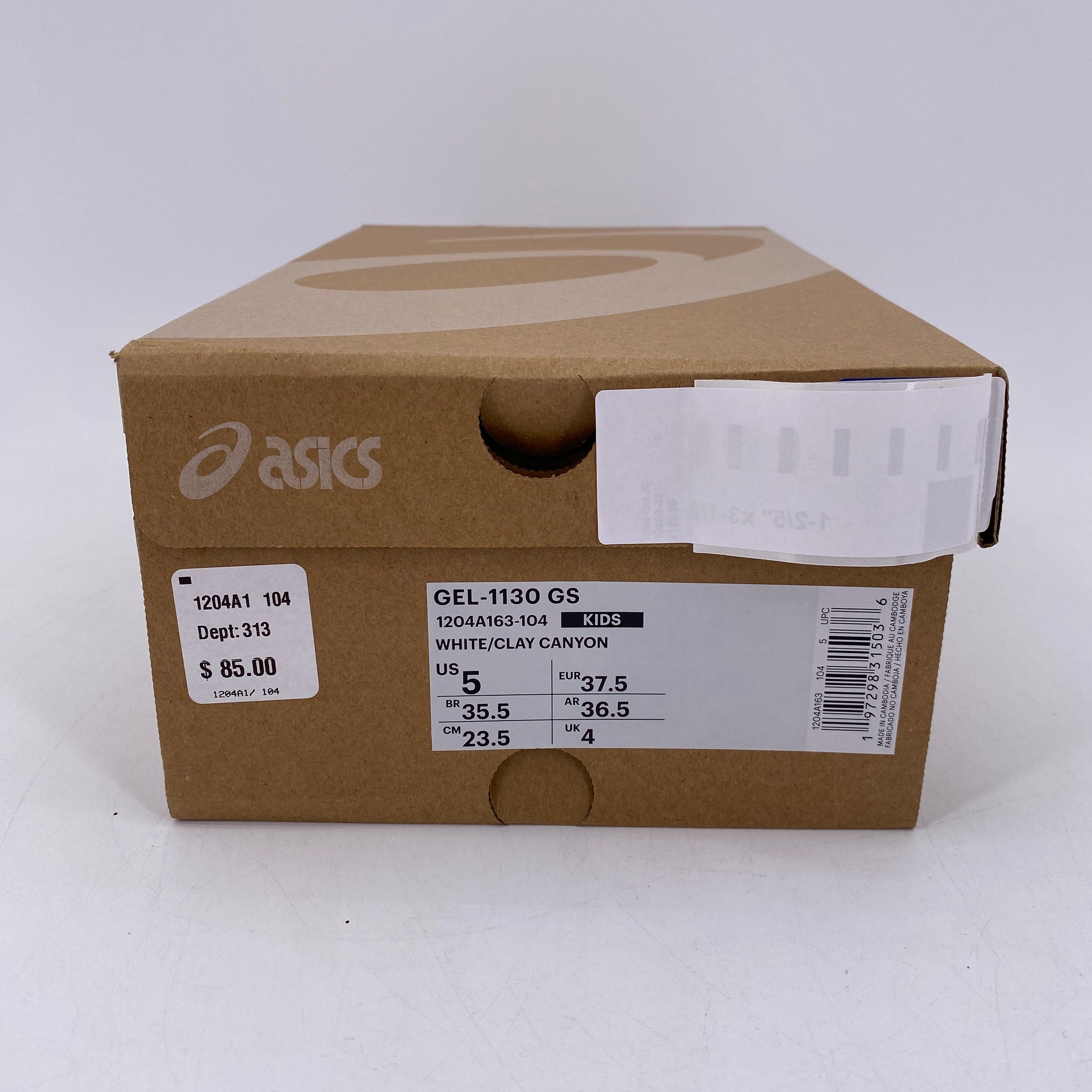 Asics (GS) Gel-1130 &quot;White Clay Canyon&quot; 2023 New Size 5Y