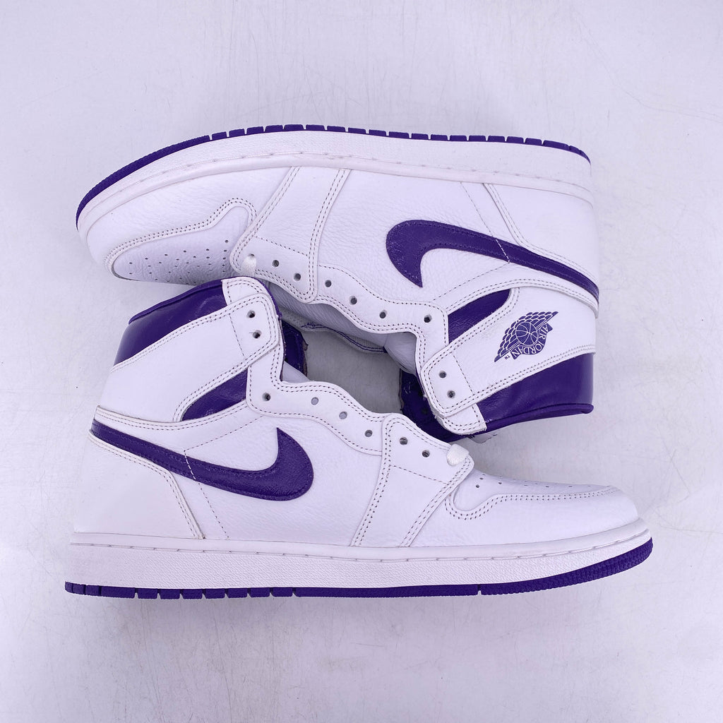 Air Jordan (W) 1 Retro High OG "Court Purple" 2021 New Size 12W