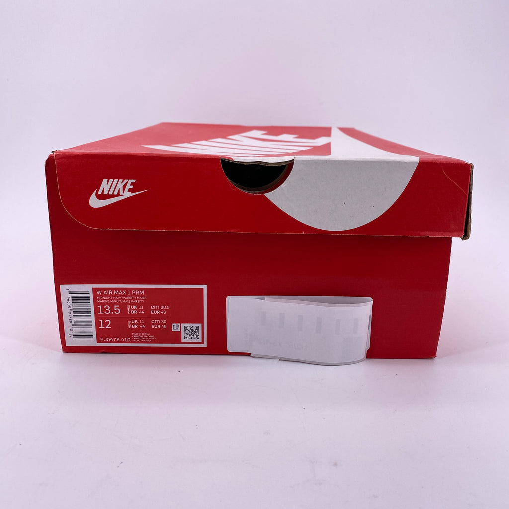 Nike (W) Air Max 1 "Michigan Head To Head" 2023 New Size 13.5W