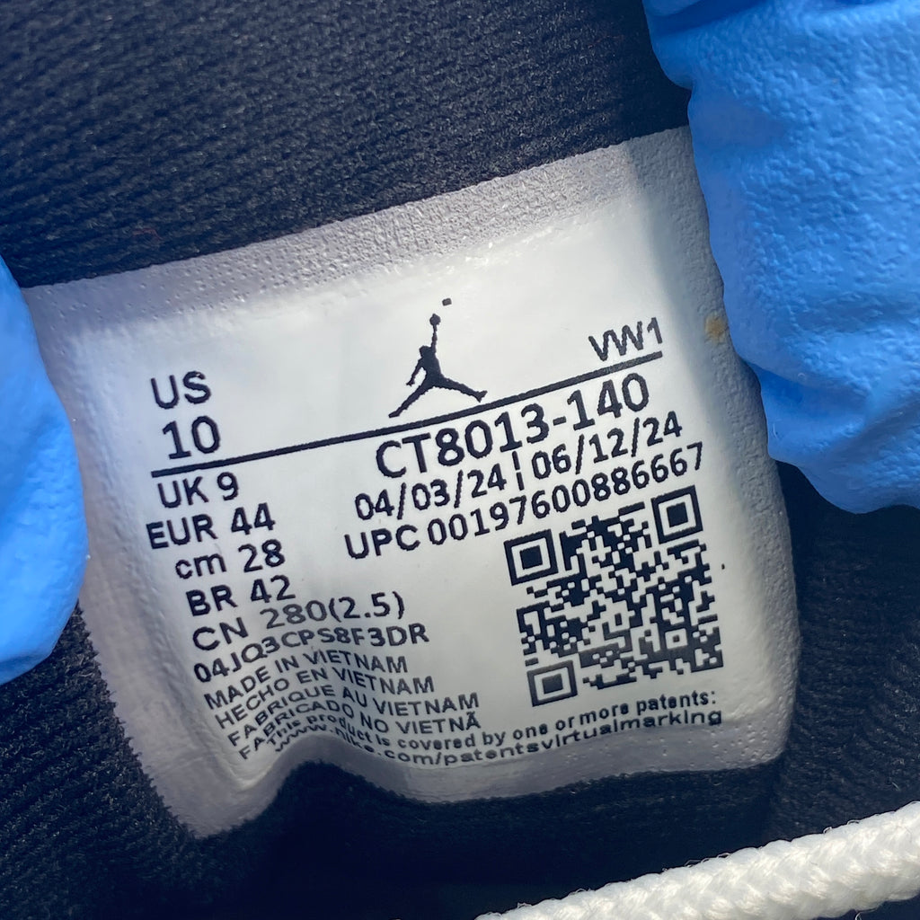 Air Jordan 12 Retro "Blueberry" 2024 New Size 10