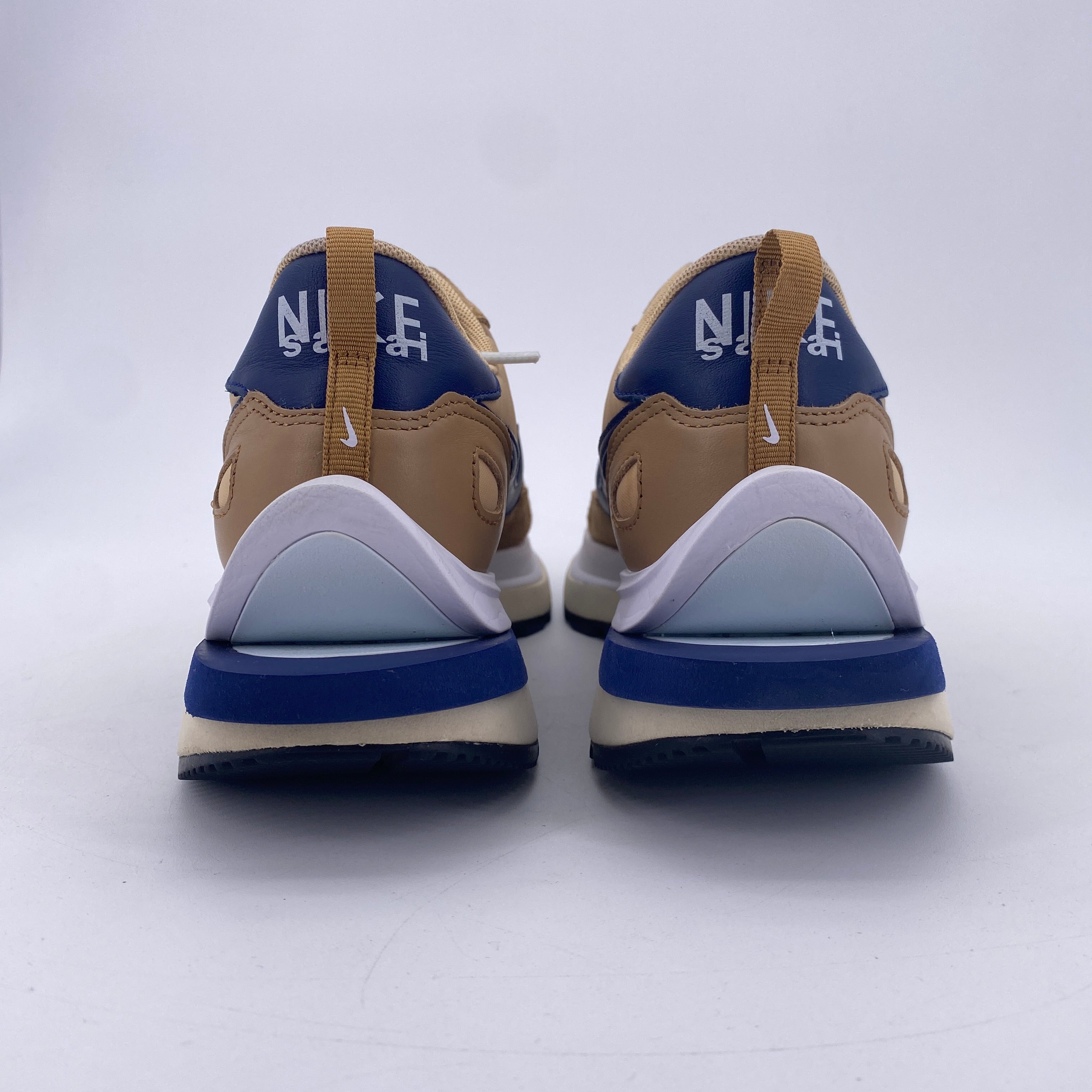 Nike Vaporwaffle / Sacai &quot;Sesame Blue Void&quot; 2021 Used Size 9