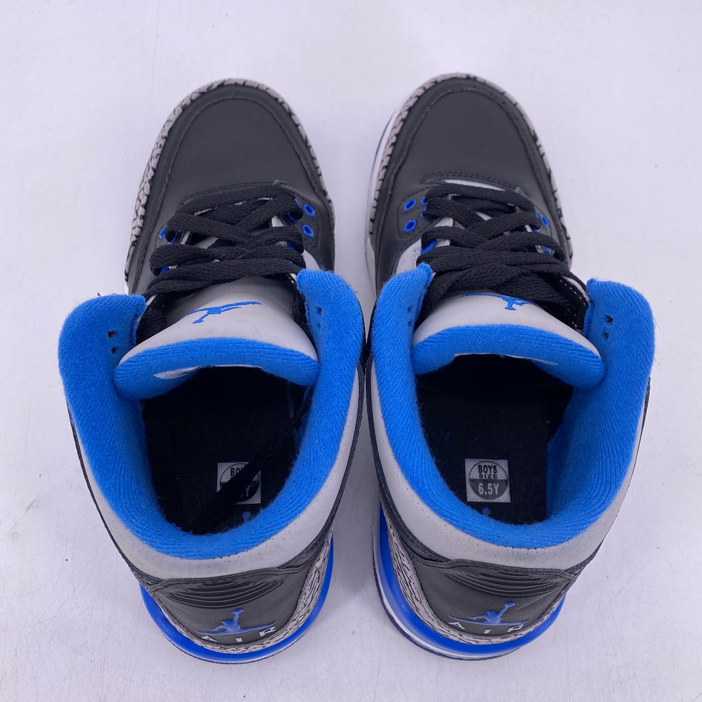 Air Jordan 3 Retro "Sport Blue" 2014 Used Size 6.5Y