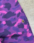 Bape Sweatpants "APE HEAD" Purple New Size M (W)