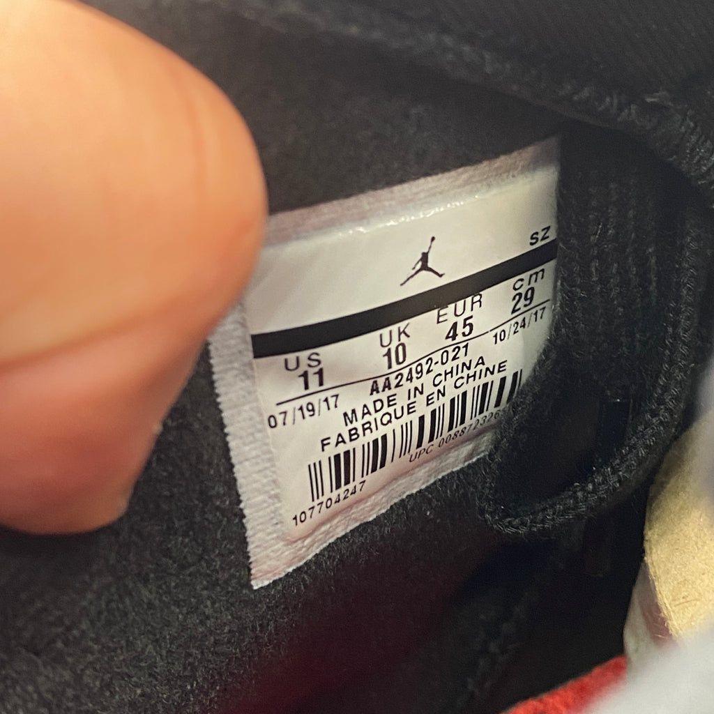 Air Jordan 6 Retro "Chinese New Year" 2018 New Size 11