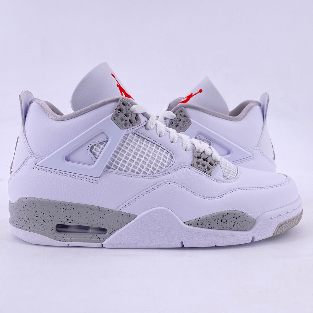 Air Jordan 4 Retro "White Oreo" 2021 New Size 10