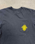 Chrome Hearts T-Shirt "YELLOW DAGGER" Black Used Size M