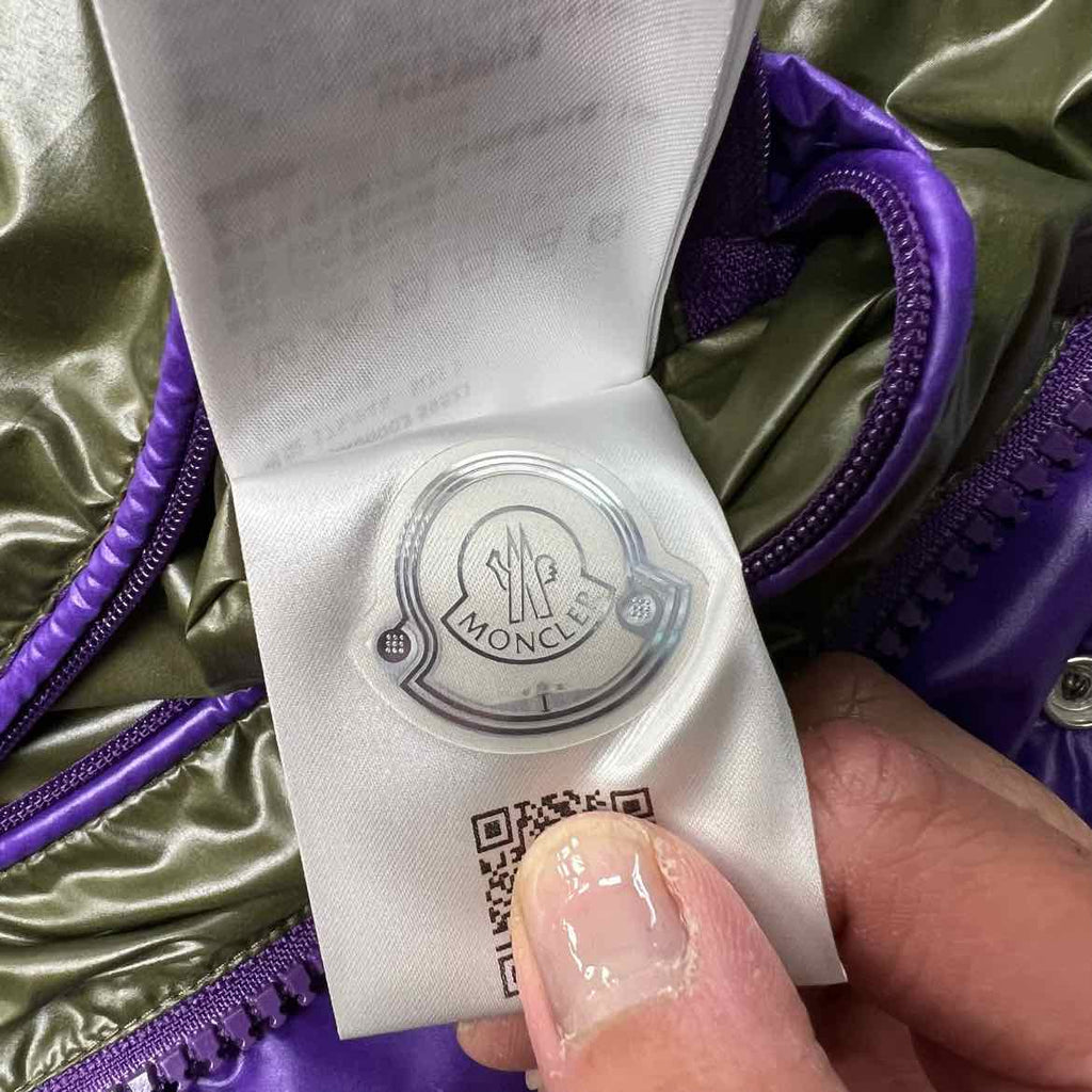 Moncler Jacket "LULE GIUBBOTTO" Purple New Size 2